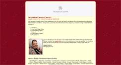 Desktop Screenshot of lawrencewheeleragency.co.uk
